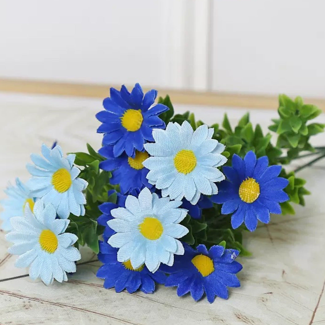 Vibrant Faux Floral Stem Arrangement