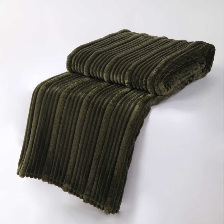 Luxurious Textured Plush Throw Blanket