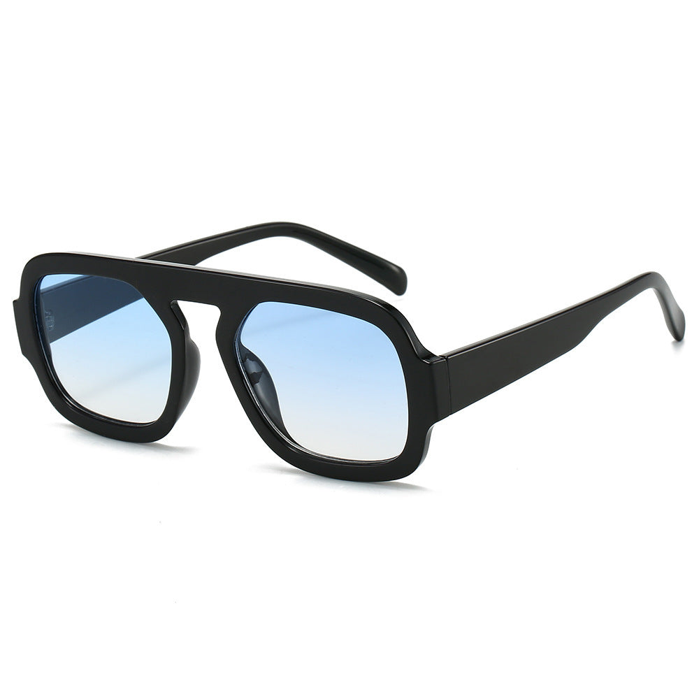 Oversized Geometric Lens Sunglasses Kalsten
