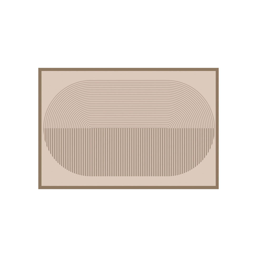 Geometric Pattern Soft Memory Foam Bath Mat Kalsten