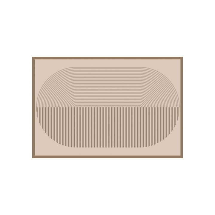 Geometric Pattern Soft Memory Foam Bath Mat Kalsten