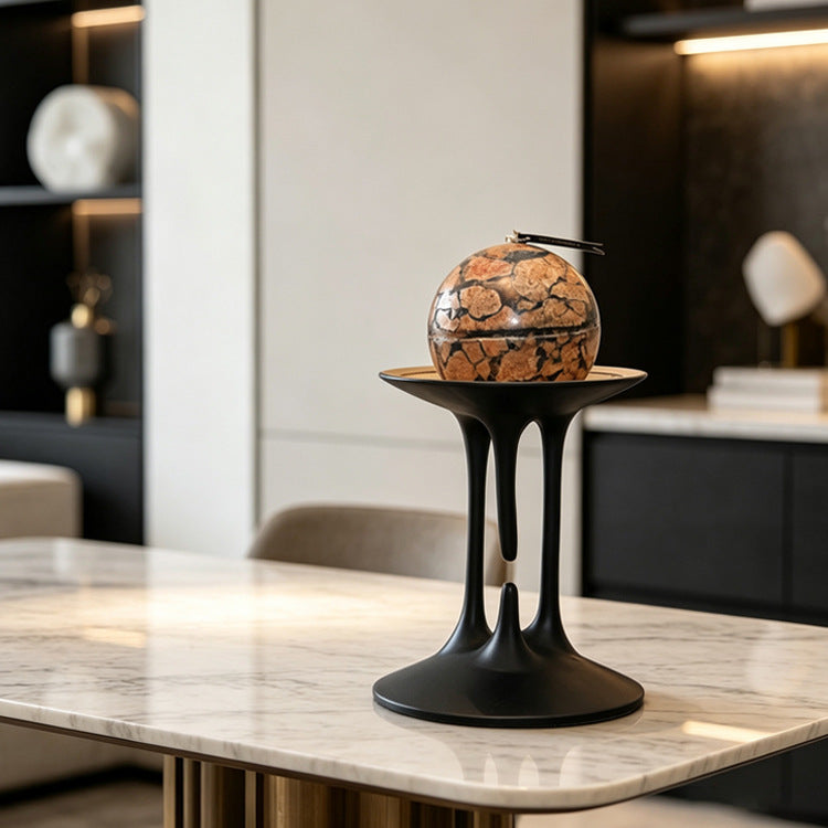 Artistic Drip-Style Candle Holder