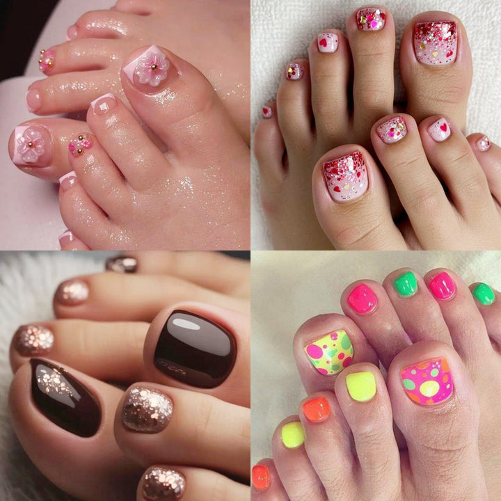 Artificial nails for elegant foot care Kalsten