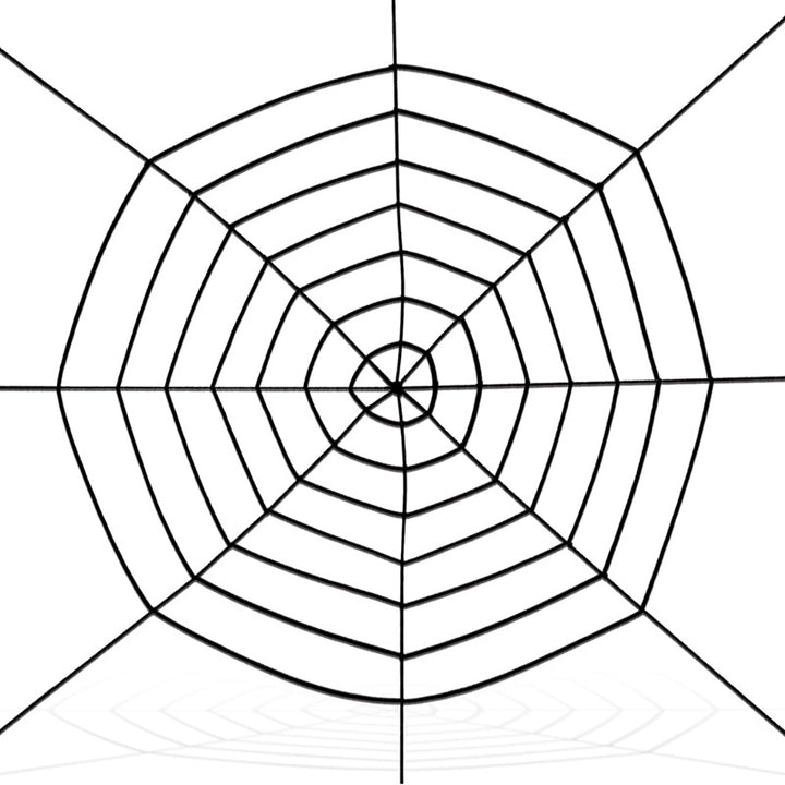 Creepy Halloween decoration spider web