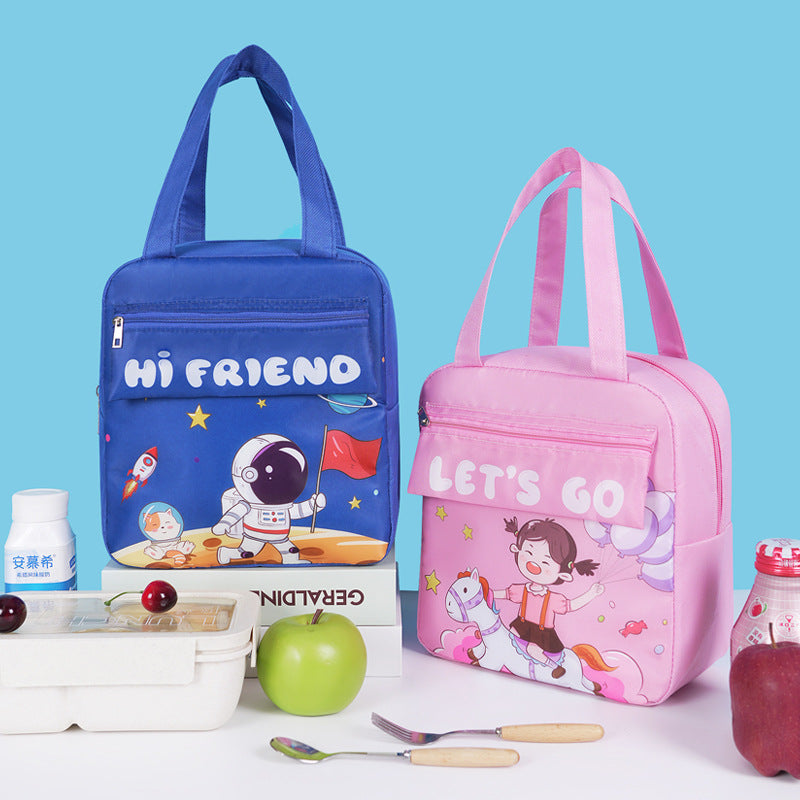 Cute Cartoon-Themed Lunch Bag