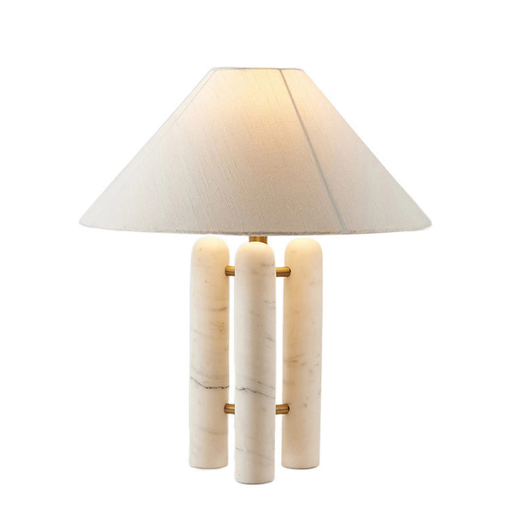 Contemporary Marble Accent Table Lamp