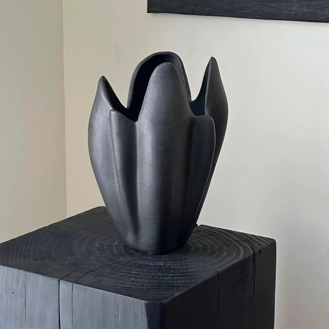 Textured Modern Ceramic Vase