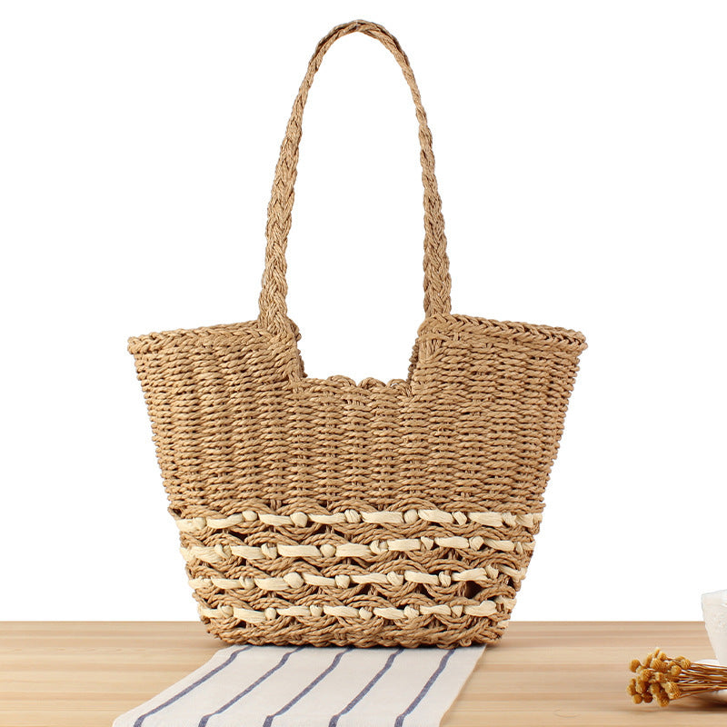 Designer Tote Bag Made from Handcrafted Natural Material Kalsten