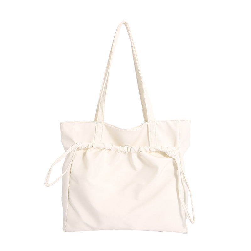 Stylish Casual Tote Bag with Drawstring Closure