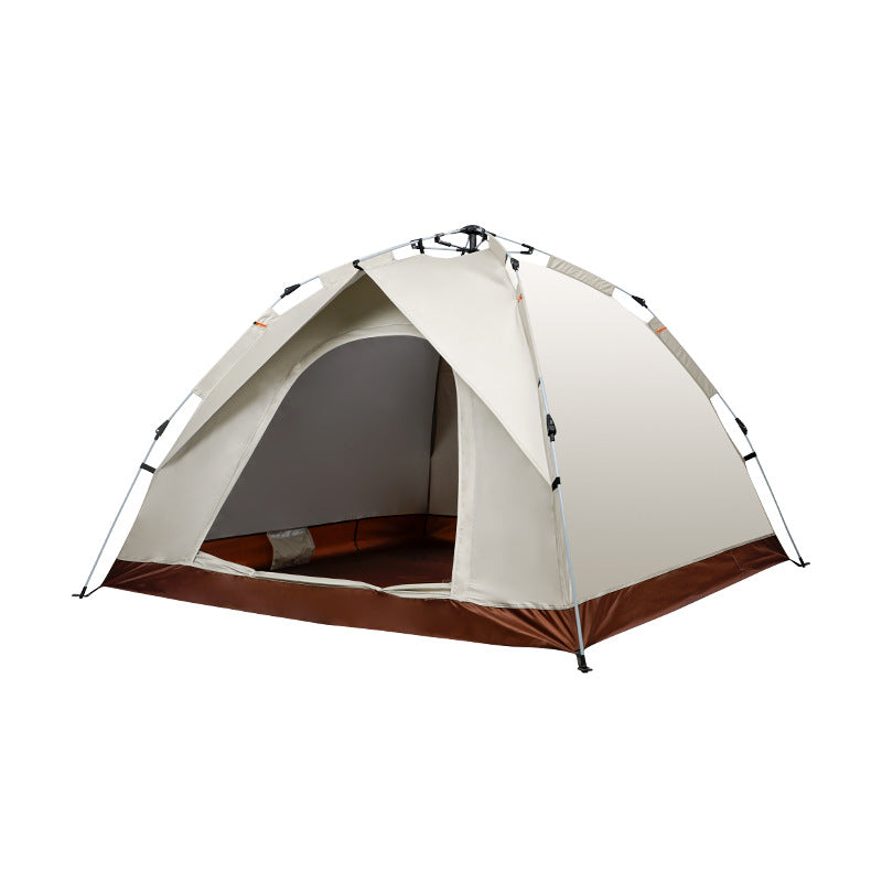 Camping tent with weather-resistant material and easy setup system Kalsten