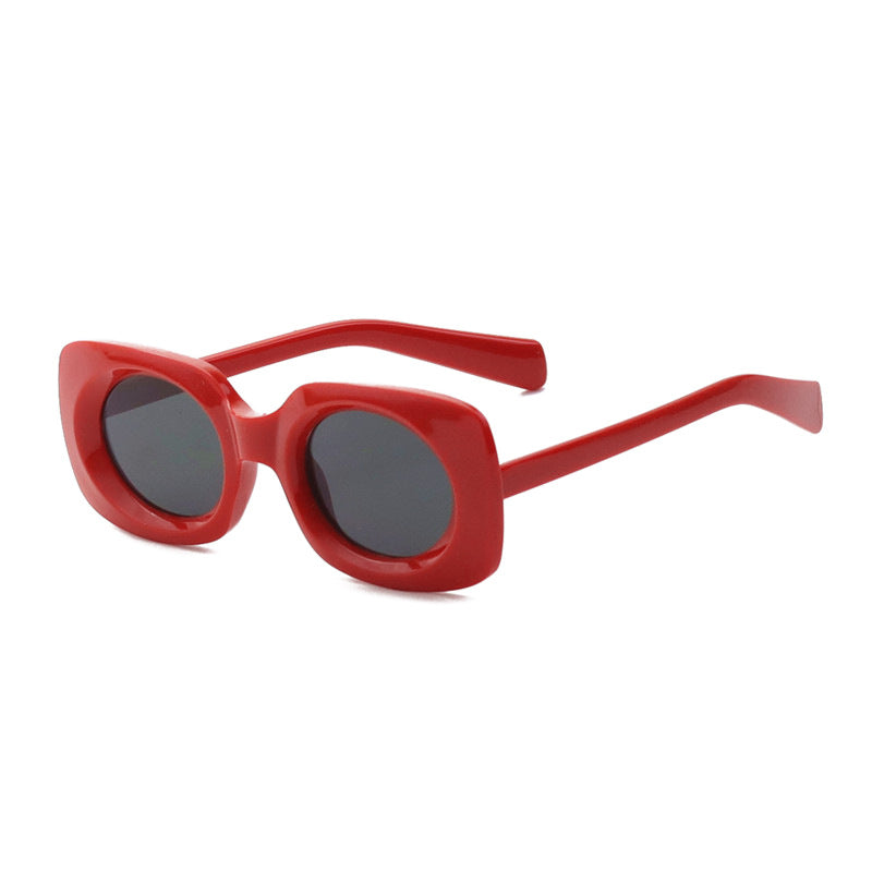 Contemporary Matte Square Sunglasses Kalsten