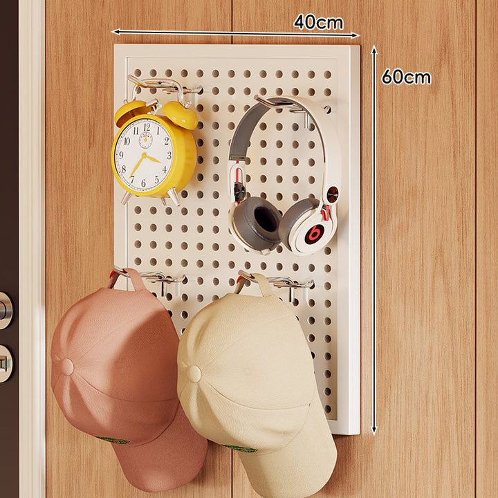 Wall-Mounted Pegboard Organizer
