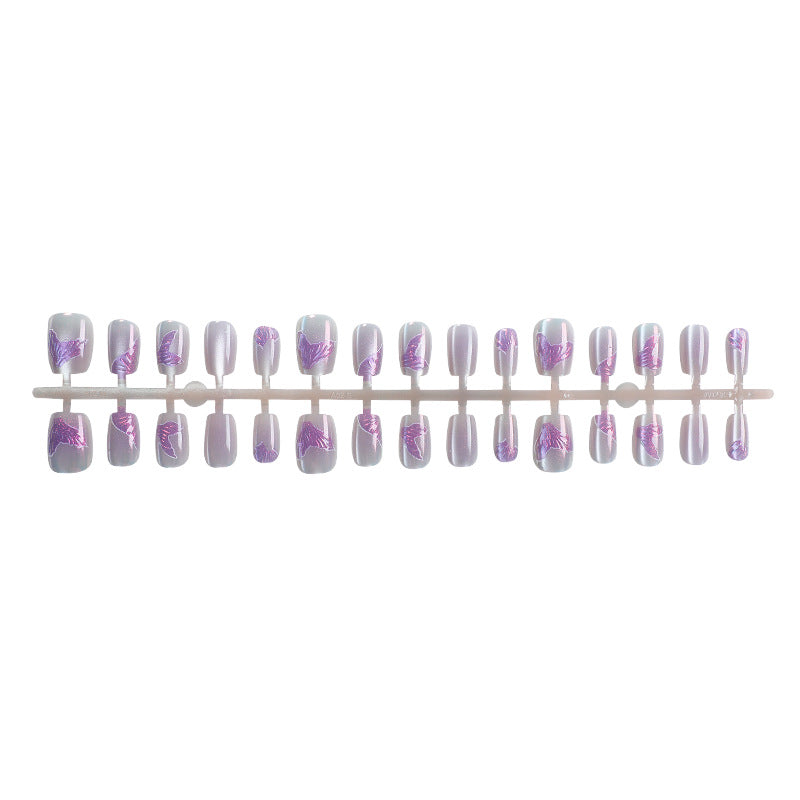 Artistic Press-On Nail Design Set 1790738581