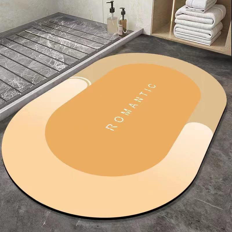Modern Abstract Bath Mat