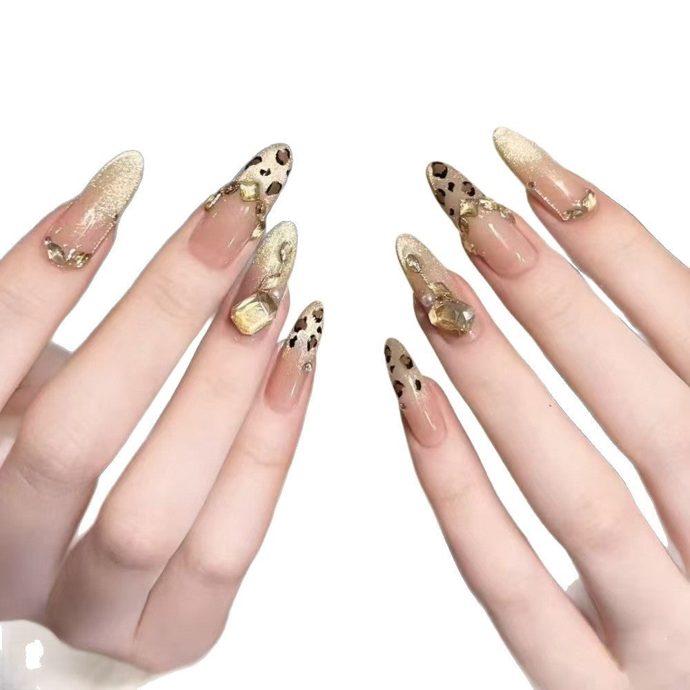 Luxury Leopard Print Press-On Nails Kalsten