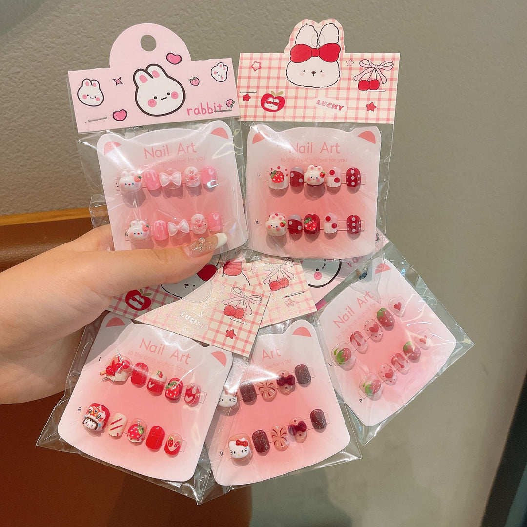 Playful Nail Art Press-on Nails Kalsten