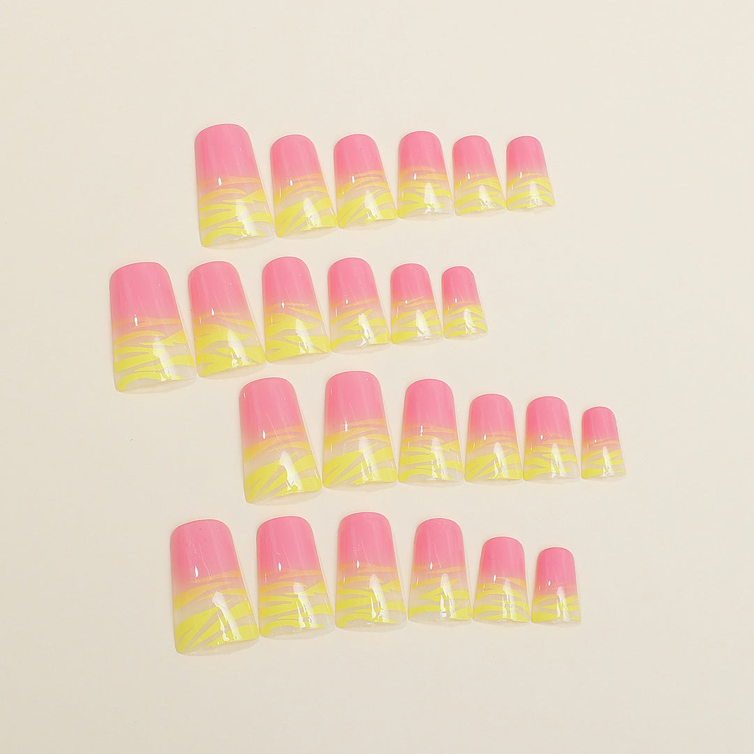 Artistic Ombre Press-On Nail Set kalsten