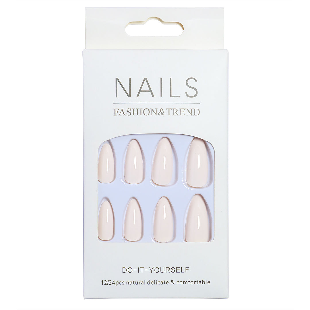Natural Finish Press-On Nail Set Kalsten