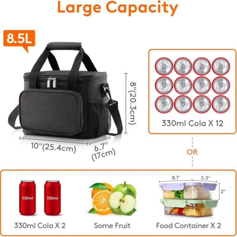 Insulated tote bag with versatile compartments Kalsten