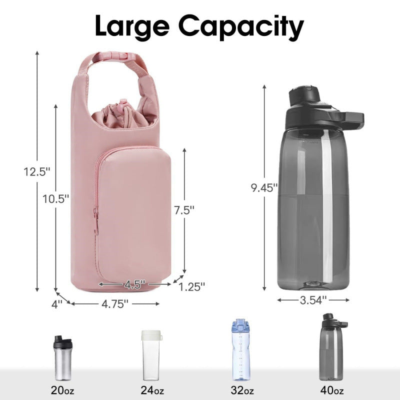 Practical cooler bag with detachable carrying strap Kalsten