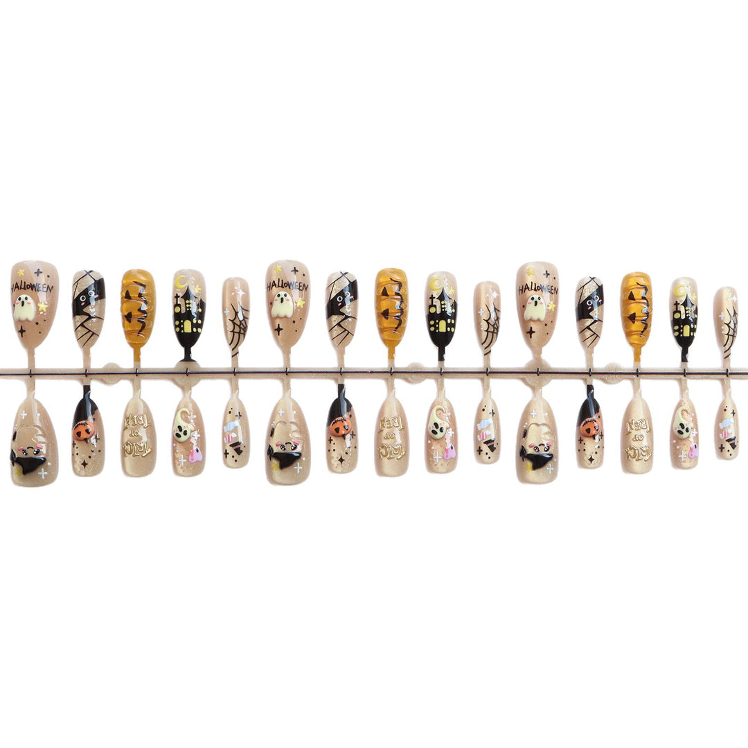 Halloween-Themed Press-On Nail Set Kalsten