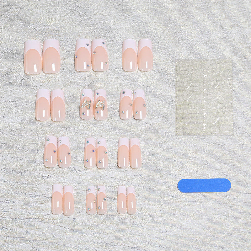 Artful Nail Set with Butterfly Decoration Kalsten