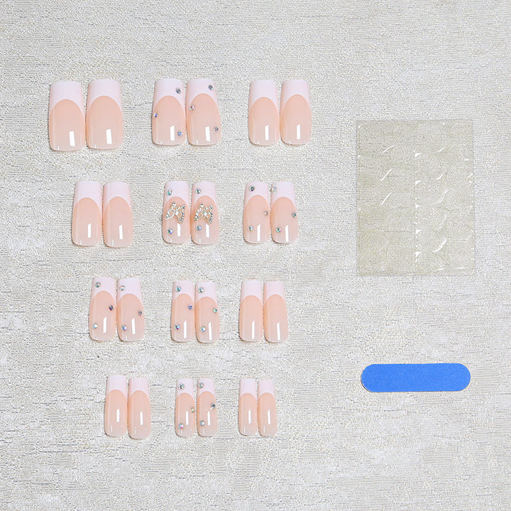 Artful Nail Set with Butterfly Decoration Kalsten