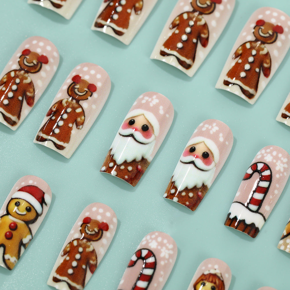 Christmas art nails with festive designs Kalsten
