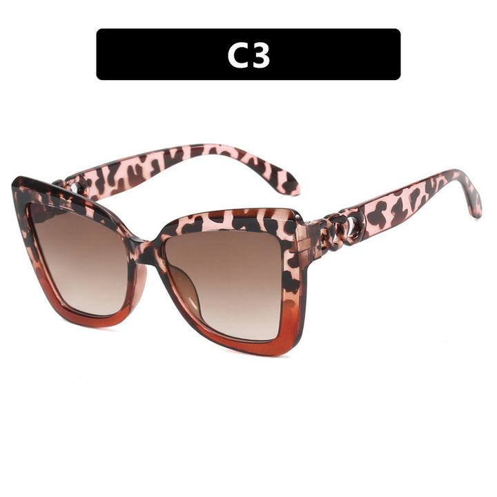 Women's large sunglasses in striking leopard design Kalsten