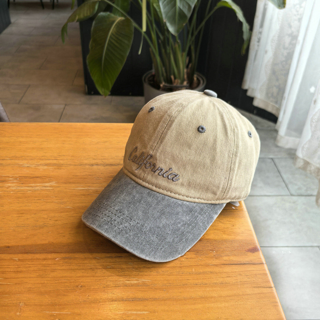 Vintage-Inspired Adjustable Cap