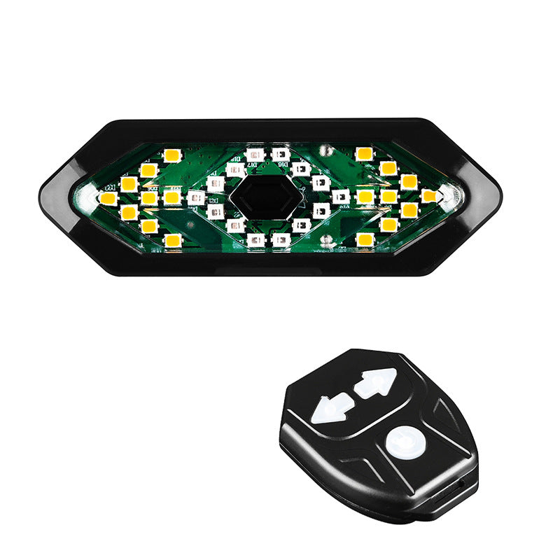Remote-Controlled LED Bicycle Safety Light Kalsten
