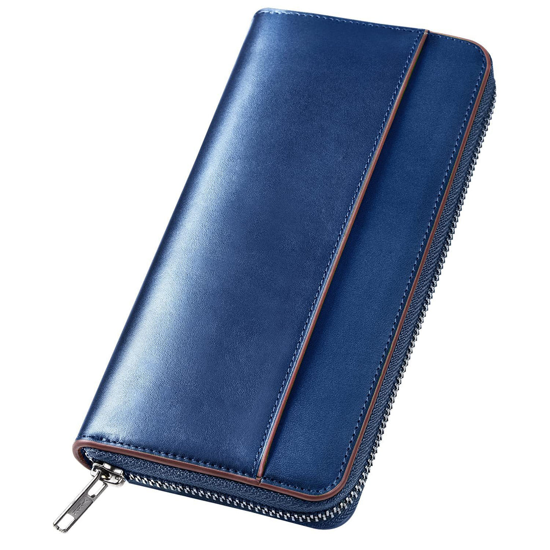 Zip-Around Leather Wallet Kalsten