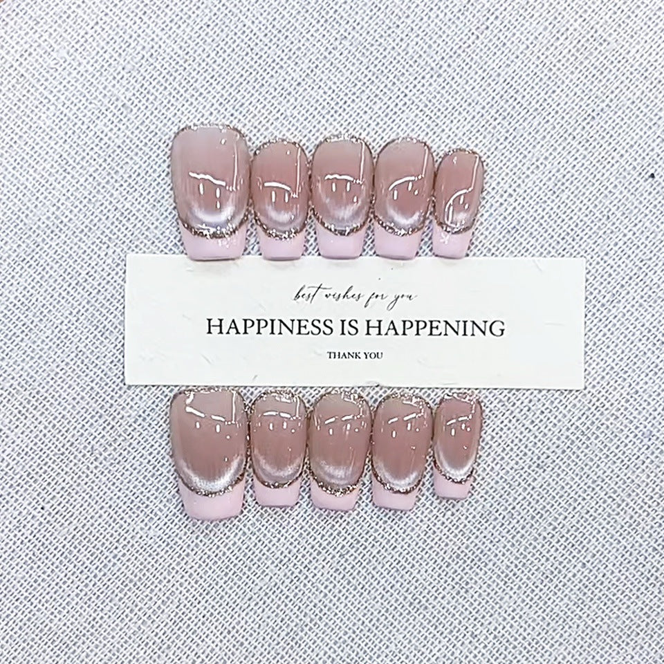Glamorous Ombre Effect Press-On Nail Set Kalsten