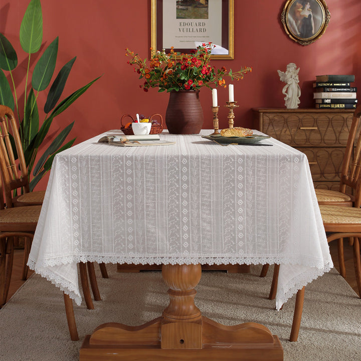 Elegant Lace Table Cover