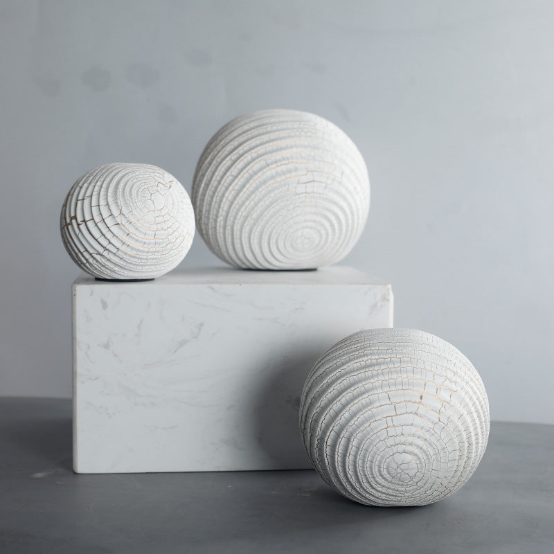 Artistic Textured Decorative Sphere
