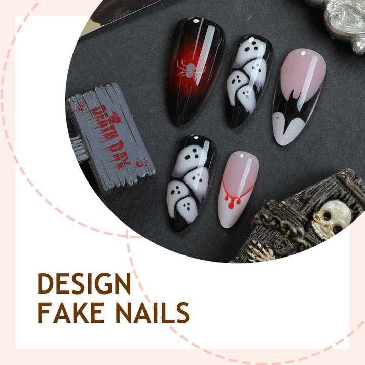 Creative Halloween Art Nail Set Kalsten