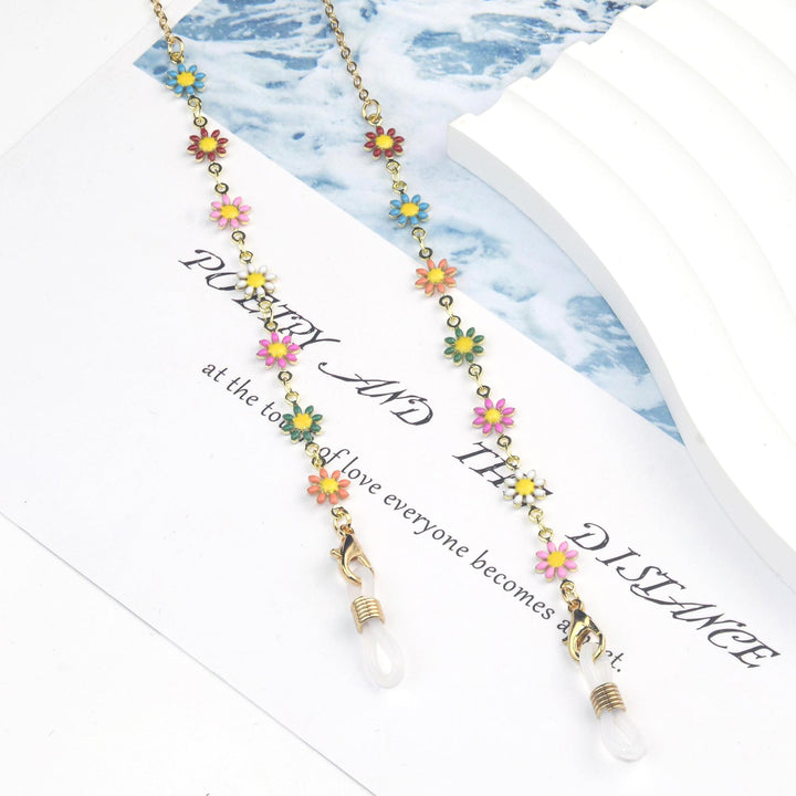 Floral Design Eyewear Chain Kalsten