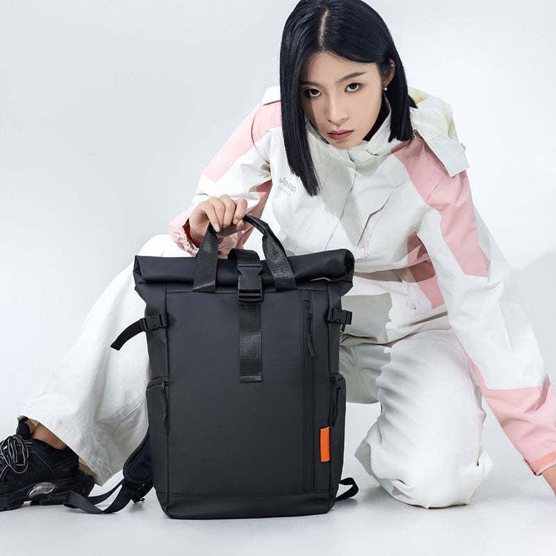 Roll-Top Waterproof Travel Backpack Kalsten