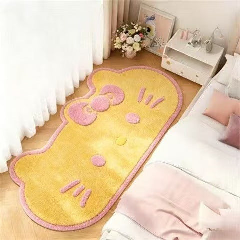 Cute Cat Shaped Area Rug