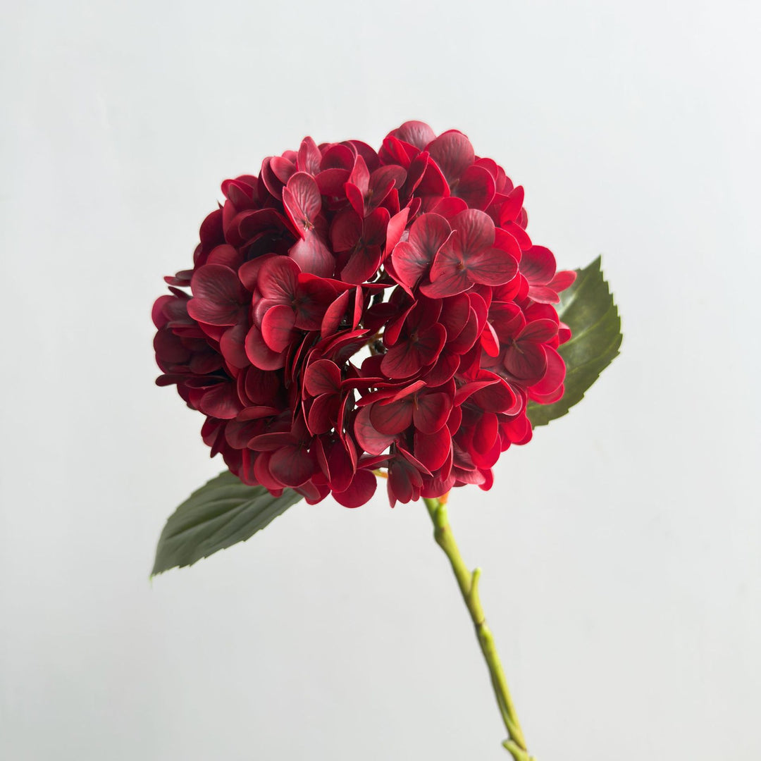 Faux Hydrangea Flower Arrangement