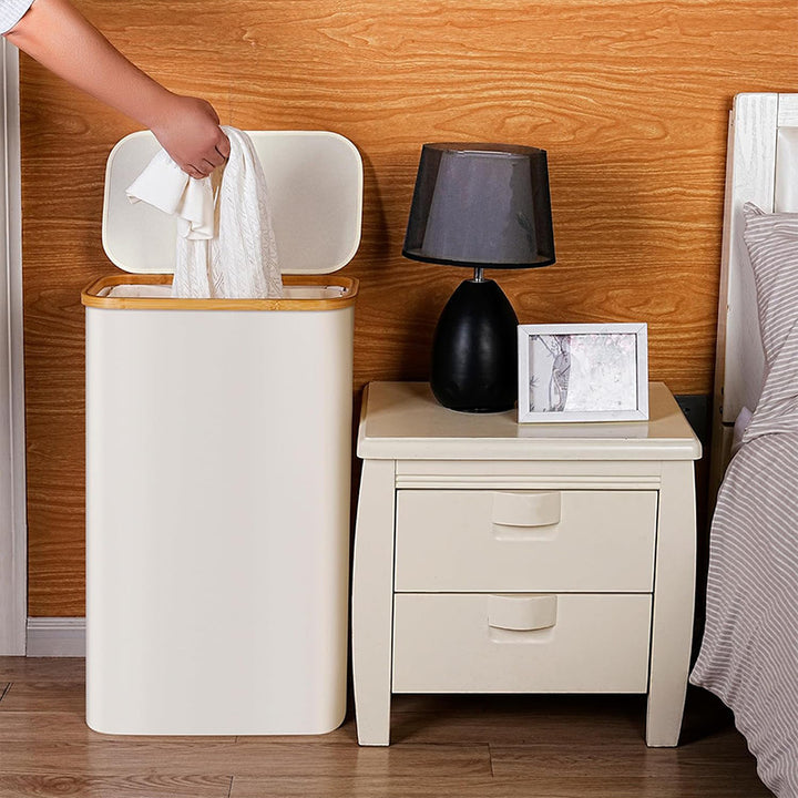Elegant laundry basket with removable inner bag Kalsten
