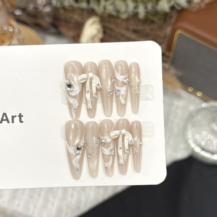 Decorative Stiletto Press-On Nail Art Kit Kalsten