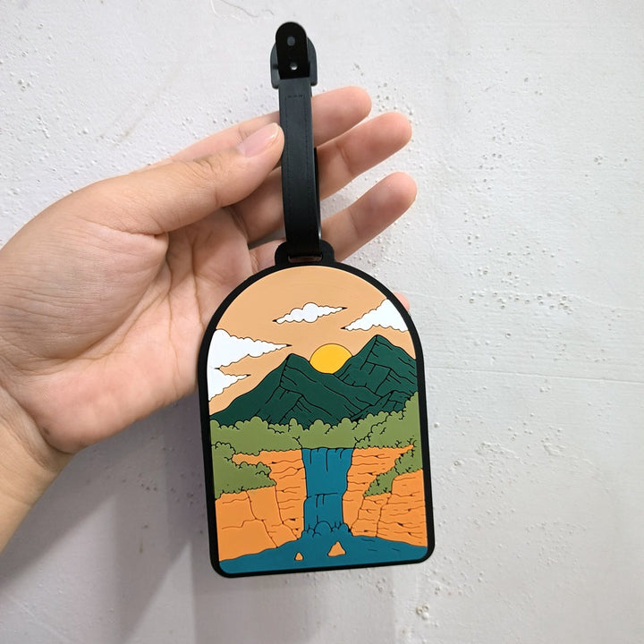 Nature-Themed Travel Luggage Tag Kalsten