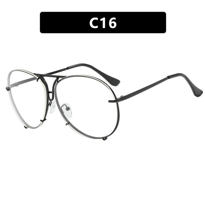 Ladies' flight sunglasses with stylish metal frame and UV protection Kalsten