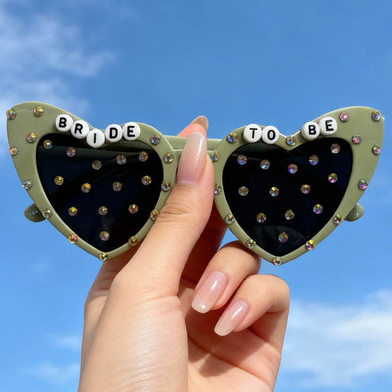 Bride-To-Be Heart-Shaped Sunglasses Kalsten