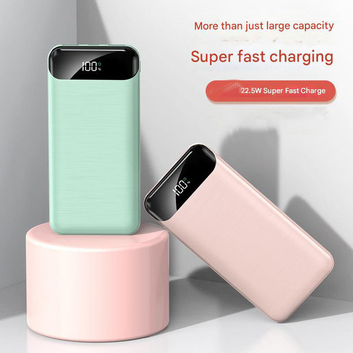 Ultra-Slim Power Bank with LCD Display and Fast Charging Function Kalsten