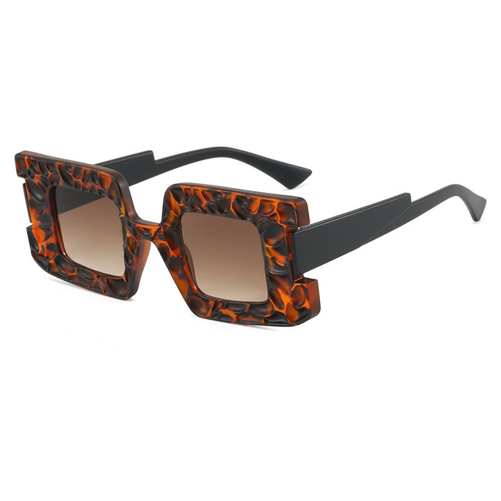 Women's oversized sunglasses with structured frame Kalsten