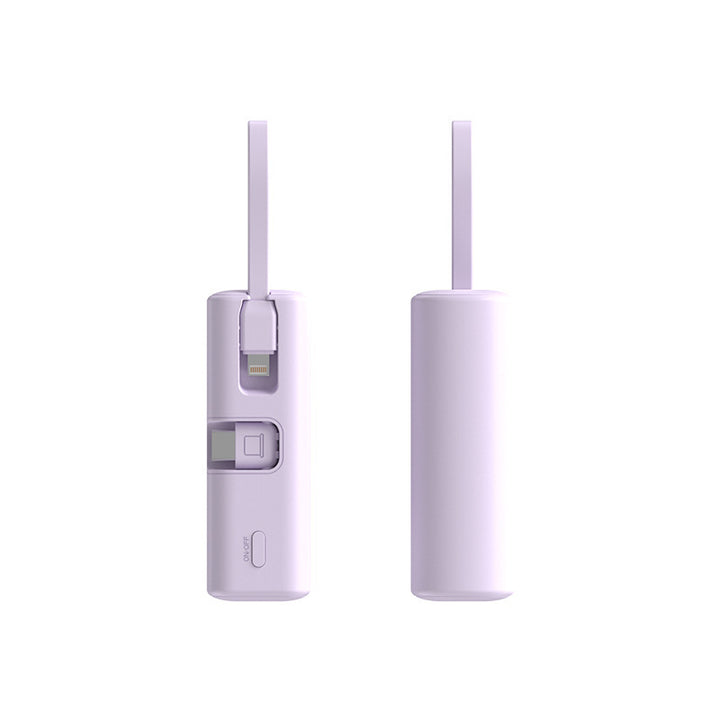Portable charger with integrated cable and high charging speed Kalsten