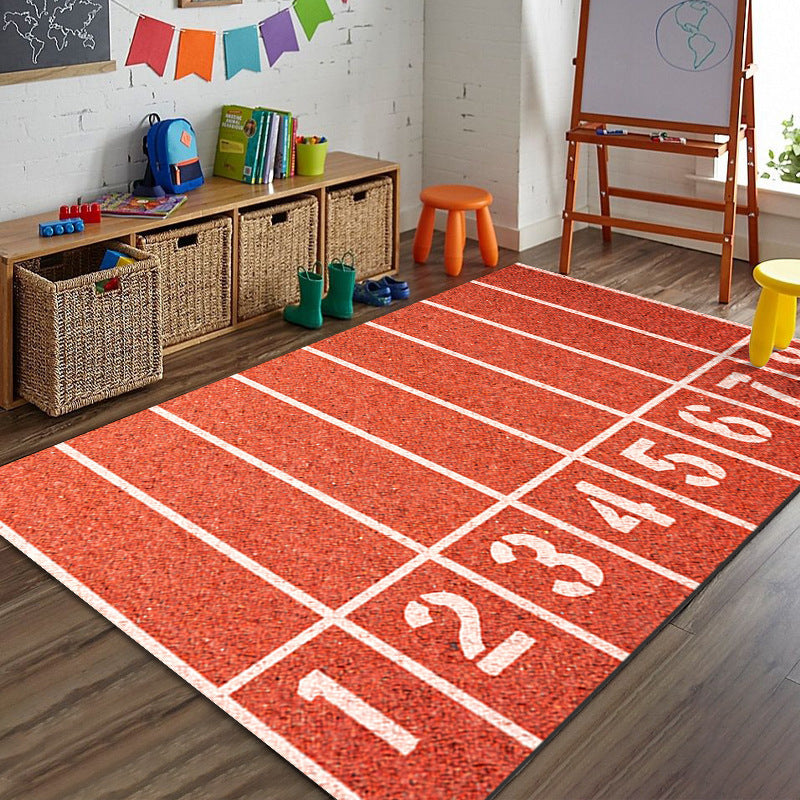 Sports-Themed Area Rug