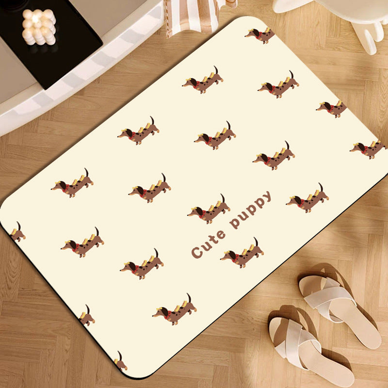 Fun Pet-Themed Area Mat